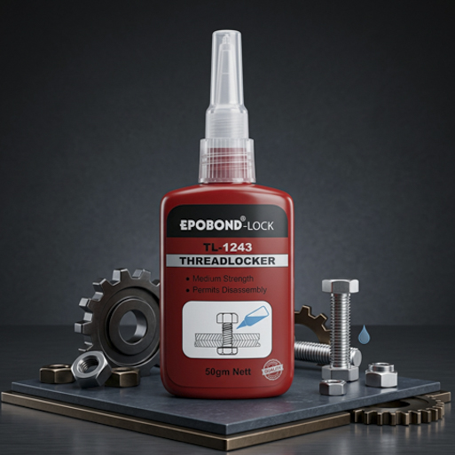 50ML EPOBOND-LOCK TL-1243 BLUE (THREADLOCK) مثبت مسامير مؤقت #IN